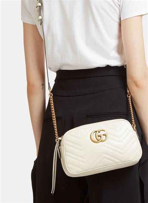 gucci 476484|gg marmont matelassé small bag.